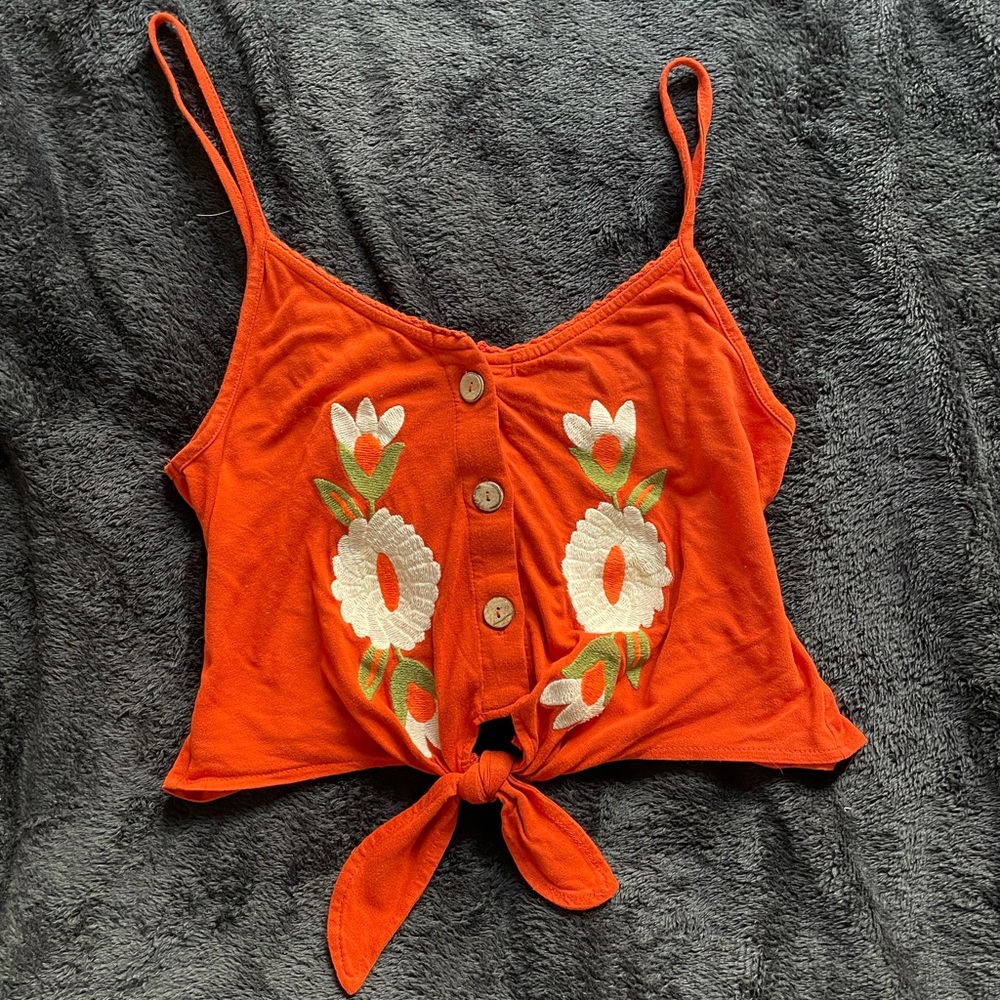 Boho tied tank (Size S)